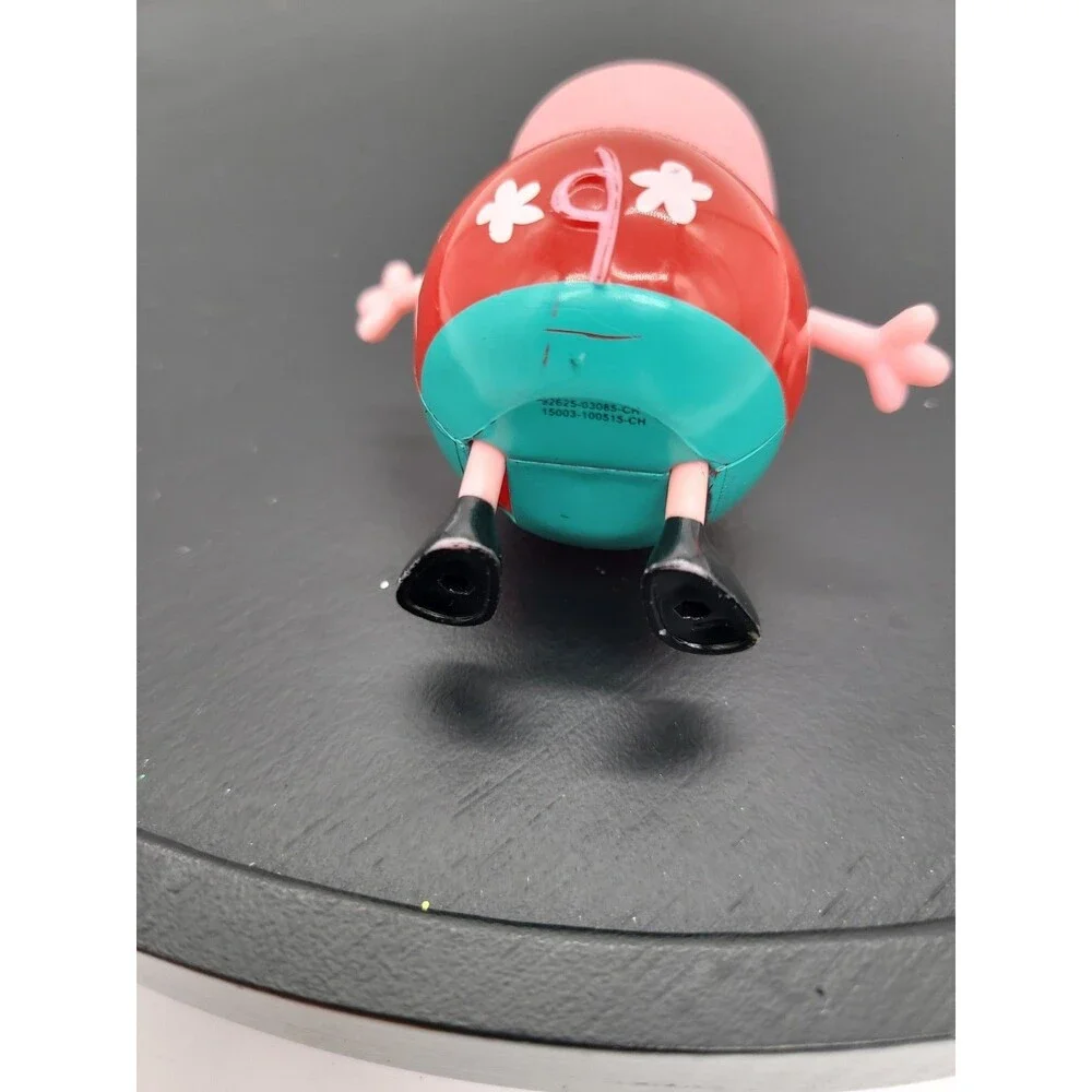 Peppa Pig Daddy Pig figure red Hawaiian shirt camera camper van replacement